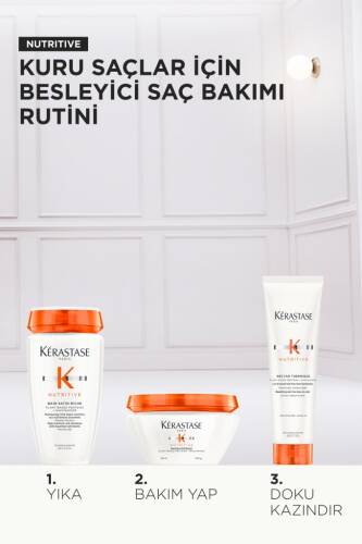 Nutritive Nutritive Kuru Saçlar Için Üçlü Set - 3