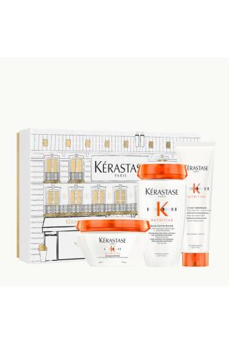 Nutritive Nutritive Kuru Saçlar Için Üçlü Set - 6