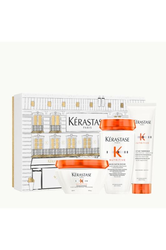 Nutritive Nutritive Kuru Saçlar Için Üçlü Set - 6