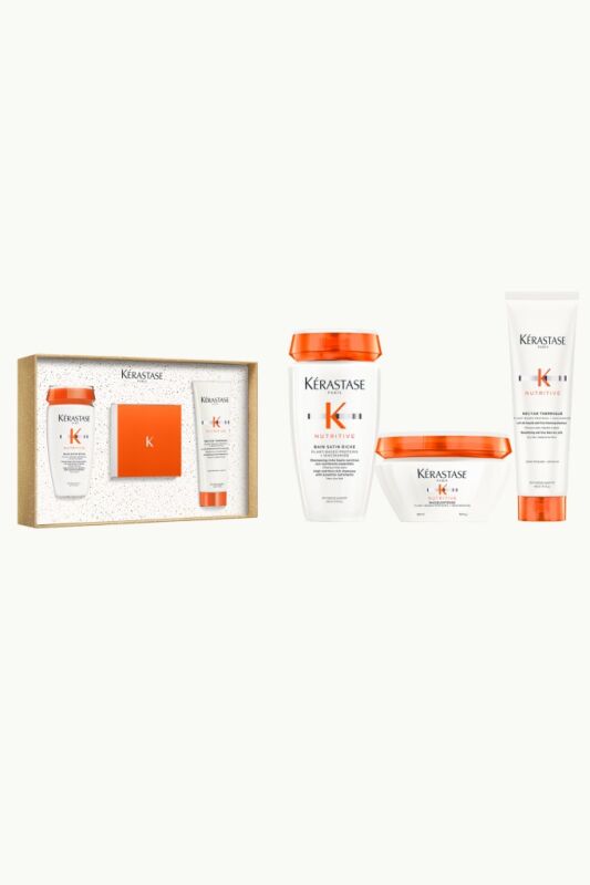 Nutritive Nutritive Kuru Saçlar Için Üçlü Set - 4