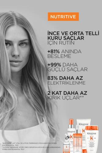 Kerastase Nutritive Nutritive Lotion Thermique Kolay Tarama Sağlayan Termik Losyon 150 Ml 150 Ml - 3