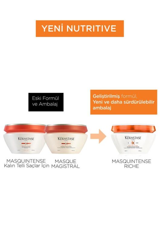 Kerastase Nutritive Nutritive Masquintense Riche Derin Besleme Sağlayan Yoğun Saç Maskesi 200 Ml 200 - 4