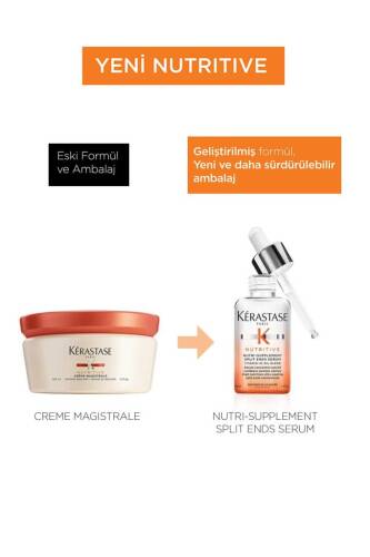 Kerastase Nutritive Nutritive Nutri-supplement Ultra-mühürleyici Kırık Uç Serumu 50 Ml 50 Ml - 4