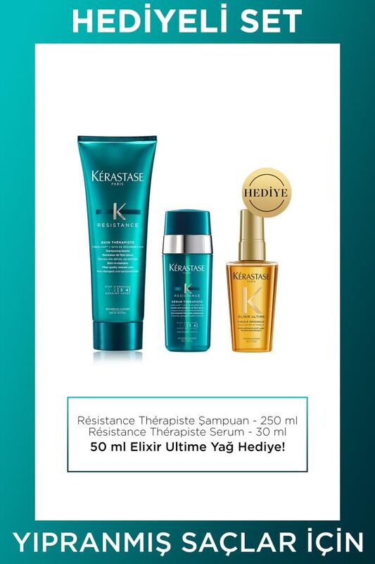 Kerastase Resistance Therapiste Aşırı Işlem Görmüş Saçlar Için Bakım Seti Kerastase Resistance Therapiste Aşırı Işlem Görmüş Saçlar Için Bakım Seti