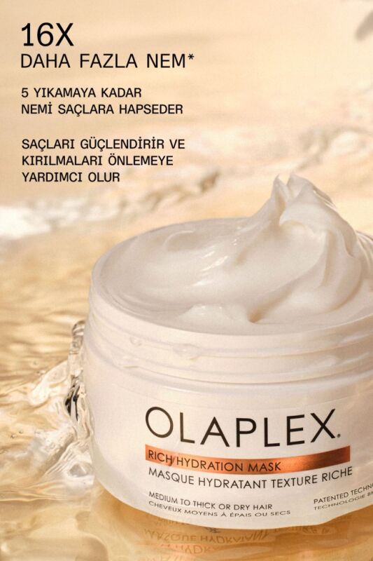 Rich Hydration Mask - Orta, Kalın Telli ve Kuru Saçlar İçin Yoğun Nemlendirici Maske - 4