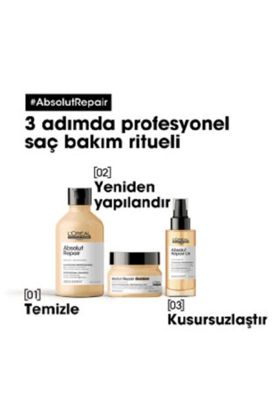 Serie Expert Absolut Repair 10 in 1 Yıpranmış Saçlar için 10 Etkili Mucize Bakım Spreyi 90 ml - 5