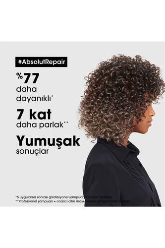 Serie Expert Absolut Repair Yıpranmış Saçlar Için Onarıcı Maske 250 ml - 3