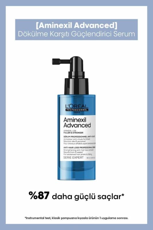 Serie Expert Aminexil Advanced Daha Gür & Daha Güçlü Saçlar Için Dökülme Karşıtı Güçlendirici Aktiva - 1