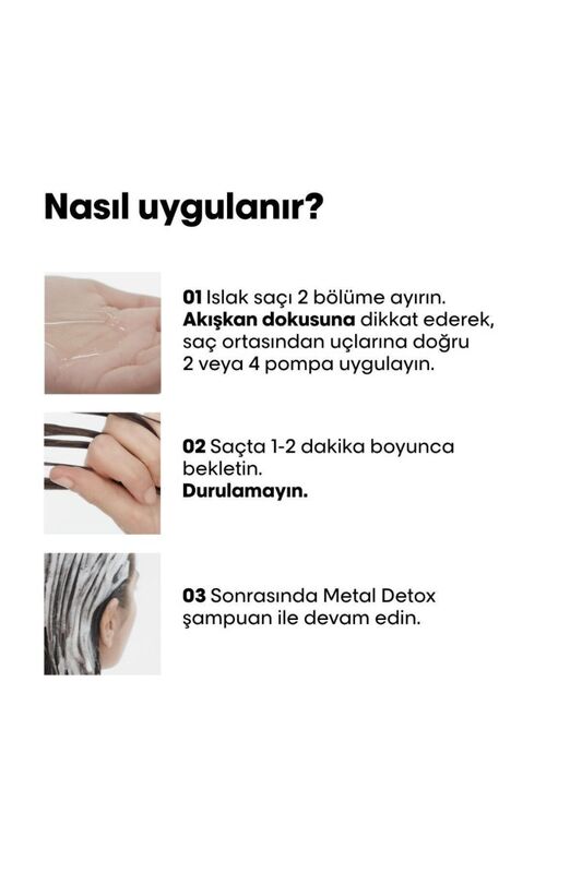 Serie Expert Metal Detox Şampuan Öncesi Bakım 250ml - 8