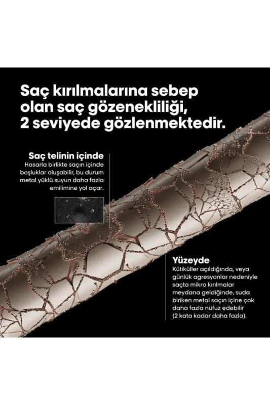 Serie Expert Metal Detox Şampuan Öncesi Bakım 250ml - 3