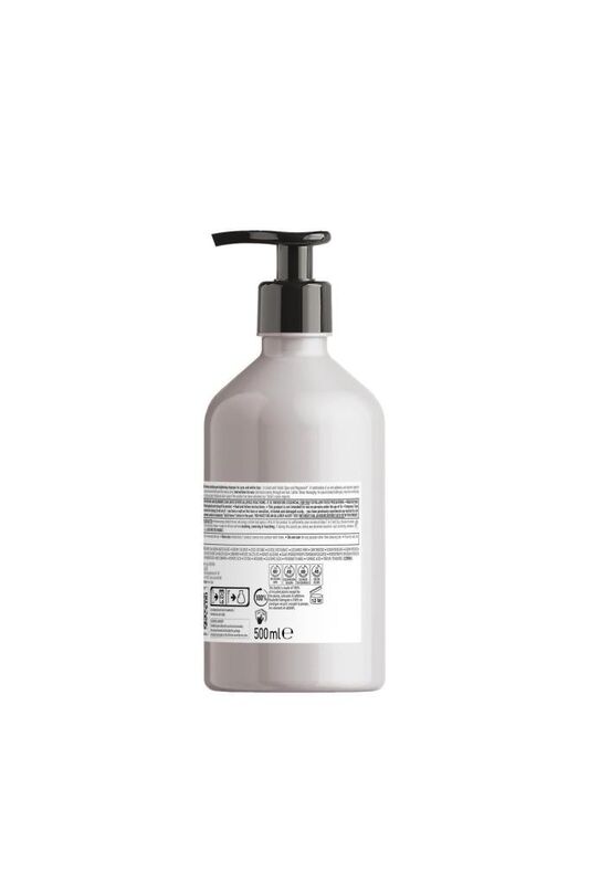 Serie Expert Silver Çok Açık Sarı Gri ve Beyaz Saçlar İçin Renk Dengeleyici Mor Şampuanı 500 ml - 6