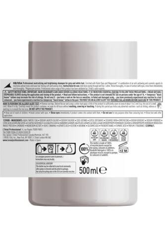 Serie Expert Silver Çok Açık Sarı Gri ve Beyaz Saçlar İçin Renk Dengeleyici Mor Şampuanı 500 ml - 7