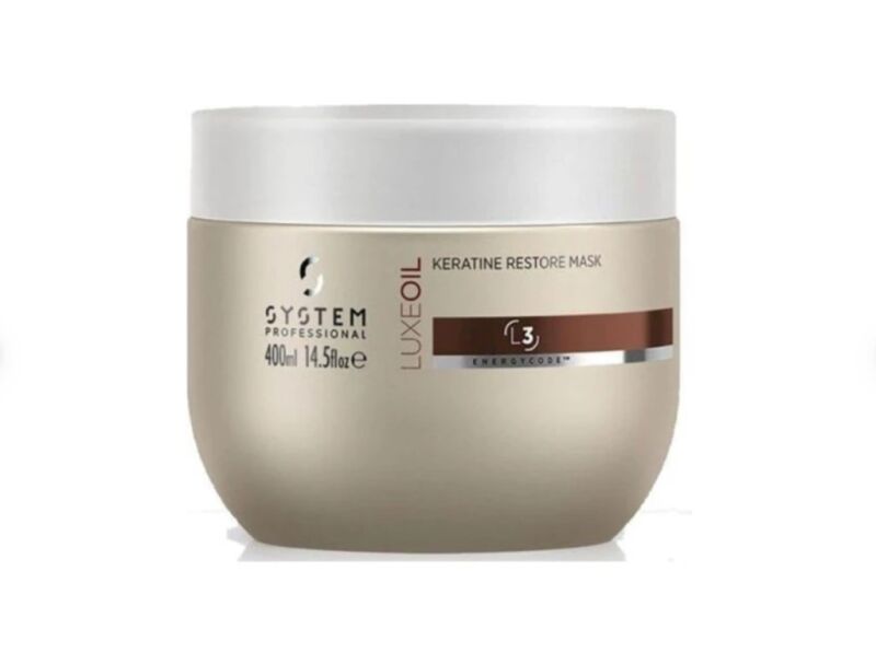 System Professional Luxoil Keratin Yapılandırıcı Onarıcı Saç Maskesi 400ML - 1