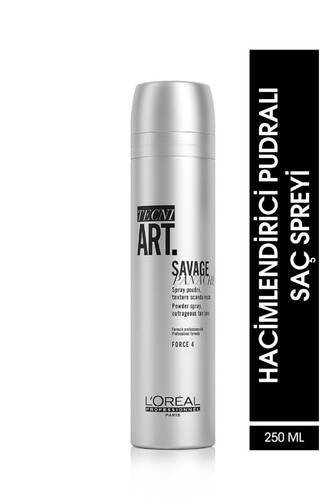 L'oreal Professionnel - Techni Art Savage Panache Pure Hacimlendirici Pudralı Saç Spreyi 250 ml