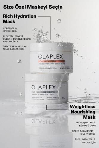 Weightless Nourishing Mask - İnce, Orta Telli Saçlar İçin Ağırlık Hissi Bırakmayan Besleyici Maske - 7