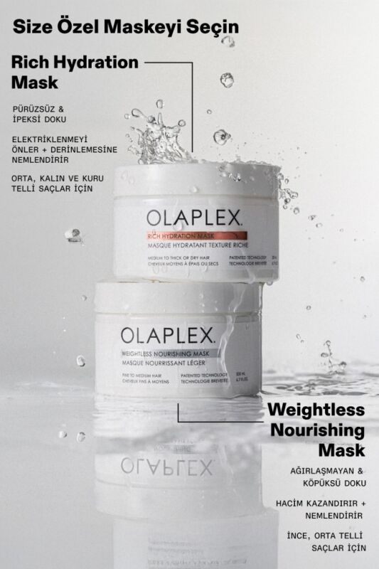 Weightless Nourishing Mask - İnce, Orta Telli Saçlar İçin Ağırlık Hissi Bırakmayan Besleyici Maske - 7