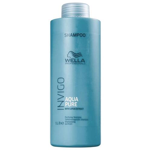 WELLA - WELLA Invigo Aqua Pure Purifying Kepek Şampuanı 1000ml