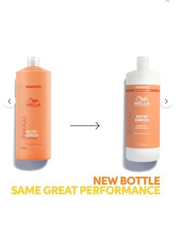 Wella - Wella Invigo Nutri-Enrich Deep Nourishing İşlem Görmüş Saçlar İçin Şampuan 1000ML