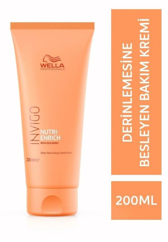 Wella Invigo Nutri-Enrich Derinlemesine Nemlendirici Saç Kremi 200 ml - 1